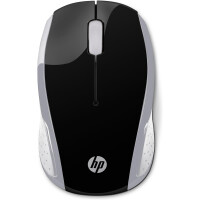 HP 200 - Beidhändig - RF Wireless - 1000 DPI - Silber