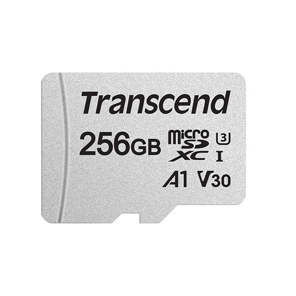 Transcend 300S - 256 GB - MicroSDXC - NAND - 95 MB/s - 40 MB/s - Class 3 (U3)