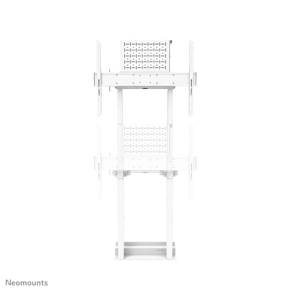 Neomounts Motorised Wall Stand incl. storage box 10cm Wheels VESA 100x100 up to