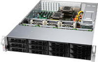 Supermicro CSE LA26E1C4-R609LP - Rack-Montage - 2U - Gehäuse - ATX