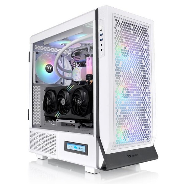 Thermaltake CA-1X5-00M6WN-00 - Midi Tower - PC - Weiß - ATX - EATX - micro ATX - Mini-ITX - Karbonstahl - Blau - Grün - Rot