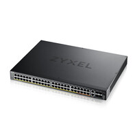 ZyXEL XGS2220-54HP - Managed - L3 - Gigabit Ethernet (10/100/1000) - Power over Ethernet (PoE) - Rack-Einbau