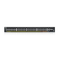 ZyXEL XGS2220-54HP - Managed - L3 - Gigabit Ethernet (10/100/1000) - Power over Ethernet (PoE) - Rack-Einbau