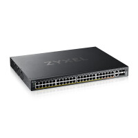 ZyXEL Layer3 Access Switch 600W PoE 48x1G RJ45 2x10Multi