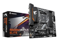 Gigabyte B550M AORUS ELITE - AMD - Socket AM4 - 3rd Generation AMD Ryzen™ 3 - 3rd Generation AMD Ryzen 5 - 3rd Generation AMD Ryzen™ 7 - 3rd... - DDR4-SDRAM - 128 GB - DIMM