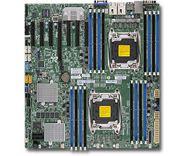Supermicro Systemboard MBD-X10DRH-CT - Mainboard - Intel Sockel R/2011 (Xeon MP)