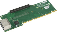 Supermicro AOC-2UR66-I4G - Eingebaut - Kabelgebunden - PCI Express - Ethernet - 1000 Mbit/s - Grün