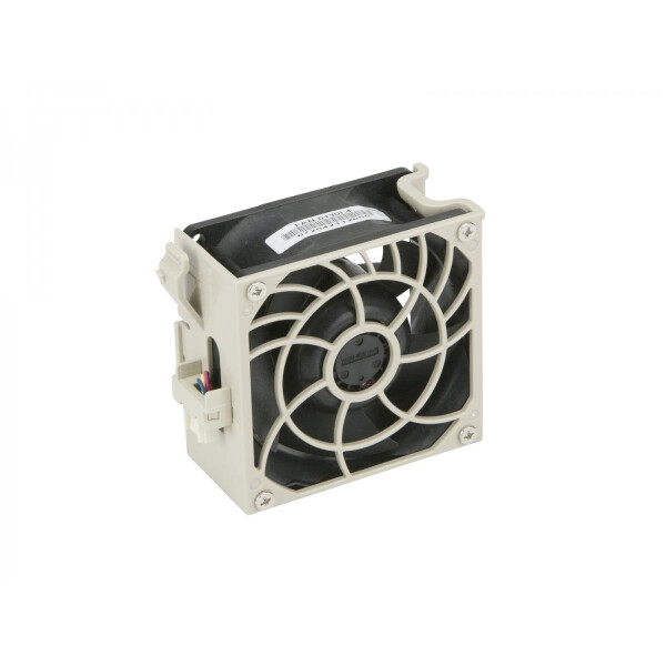 Supermicro FAN-0130L4 - Ventilator - 8 cm - 11000 RPM - 62,5 dB - 116,5 cfm - Schwarz - Cremefarben