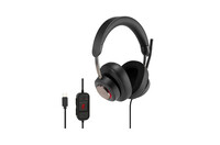 Kensington H2000 USB-C & USB-A Over-Ear Headset - Kabelgebunden - Büro/Callcenter - 20 - 20000 Hz - 190 g - Kopfhörer - Schwarz