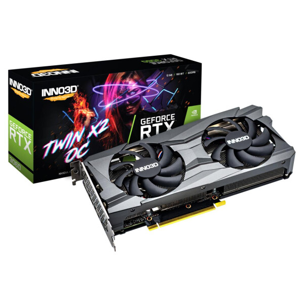 Inno3D RTX3060 Twin X2 OC LHR 12GB GDDR6 HDMI 3xDP - 12.288 MB