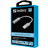 SANDBERG Headset USB converter