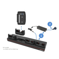 HONEYWELL 4 bay CW45 battery charger fits standard or...