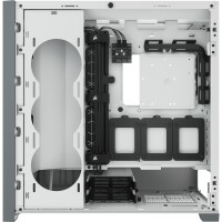 Corsair iCUE 5000D RGB Airflow Mid-Tower True White -...