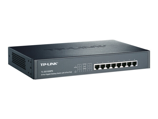 TP-Link - TL-SG108PE - PoE Switch 8xGb