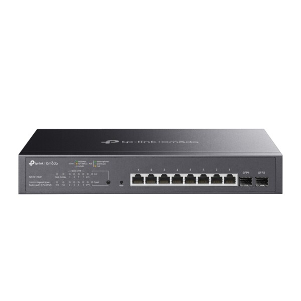 TP-Link - TL-SG2210MP - 10" PoE Switch 10xGb 4xSFP