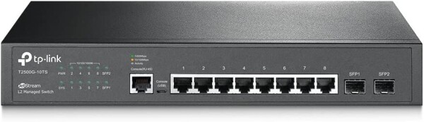 TP-Link - TL-SG3210 - 10" Switch L2+ 8xGb 2xSFP