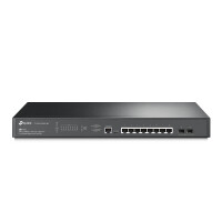 TP-LINK TL-SG3210XHP-M2 - Managed - L2+ - 2.5G Ethernet (100/1000/2500) - Rack-Einbau
