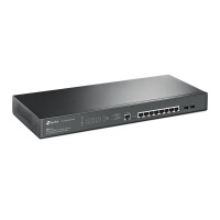 TP-LINK TL-SG3210XHP-M2 - Managed - L2+ - 2.5G Ethernet (100/1000/2500) - Rack-Einbau