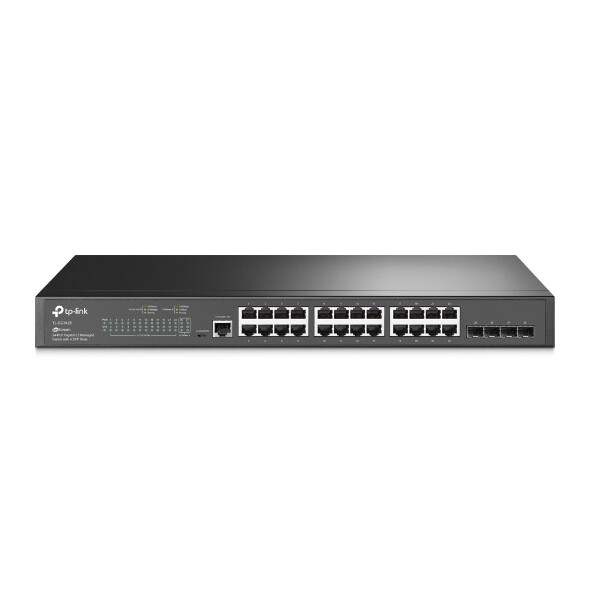 TP-LINK TL-SG3428 - Managed - L2 - Gigabit Ethernet (10/100/1000) - Rack-Einbau - 1U