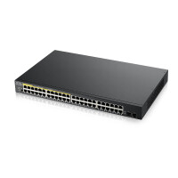 ZyXEL GS1900 Series GS1900-48HPv2 - Switch - Smart - 48 x - Switch - WLAN