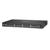 HPE Networking CX 6000 48G 4SFP Switch - Managed - L3 - Gigabit Ethernet (10/100/1000) - Rack-Einbau - 1U