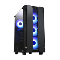 Chieftec GS-01B-OP - Tower - PC - Schwarz - ATX - micro ATX - Mini-ITX - SPCC - Gehärtetes Glas - Gaming