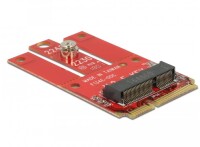 Delock 63909 - Mini PCI Express - M.2 - Volle Höhe - Rot - Windows 10 - Windows 7 - Windows 8 - Windows 8.1 - 30 mm