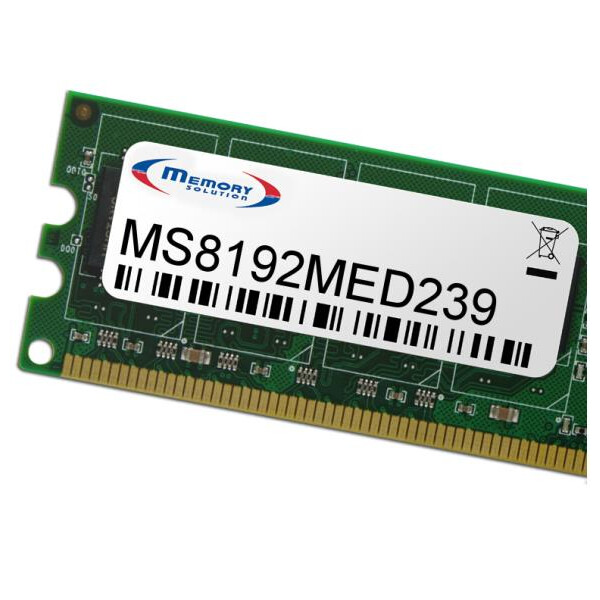 Memorysolution 8GB Medion Erazer X5391 F, X5392 F, X5393 F