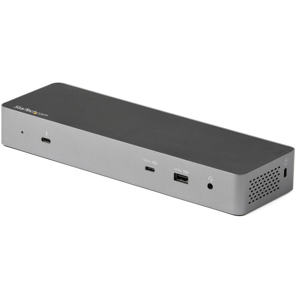 StarTech.com Thunderbolt 3 Dock mit USB-C Host-Kompatibilität - Dual 4K 60Hz DisplayPort 1