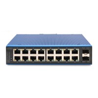 DIGITUS - DN-651138 - Indust. PoE Swtich 16xGB 2xSFP