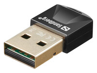 SANDBERG 134-34 - Kabellos - USB - Bluetooth - 3 Mbit/s - Schwarz