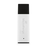 MEDIARANGE MR1902 - 128 GB - USB Typ-A - 3.2 Gen 1 (3.1 Gen 1) - 220 MB/s - Kappe - Schwarz - Silber