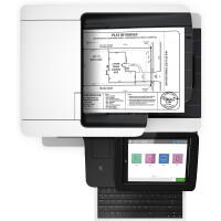 HP LaserJet Enterprise Flow MFP M528z, Drucken, Kopieren, Scannen, Faxen, Drucken über die