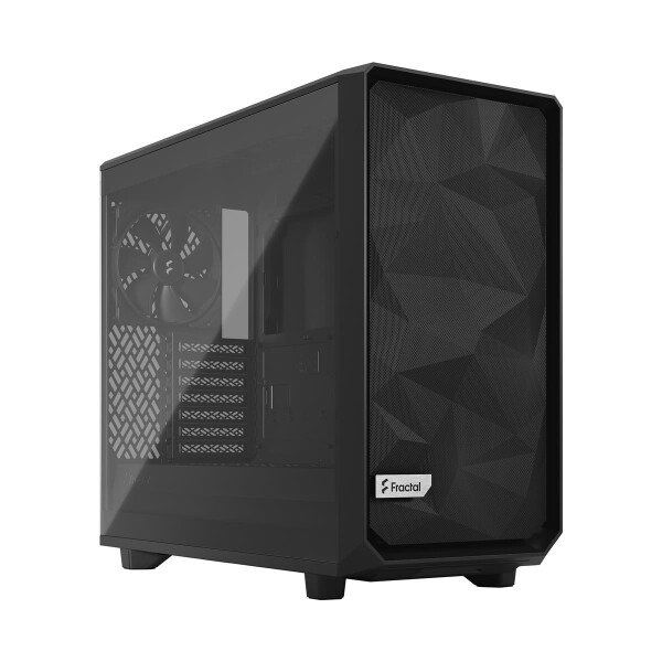 Fractal Design Design Meshify 2 Lite Black TG Light Tint ATX Gaming Gehäuse mit