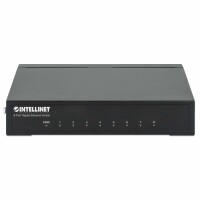 IC Intracom 8-Port Gigabit Ethernet Switch - Metall - Desktop - IEEE 802.3az (Energy Efficient Ethernet) - Gigabit Ethernet (10/100/1000) - Vollduplex