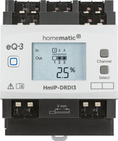 eQ-3 AG Homematic IP Dimmaktor für Hutschienenmontage– 3-fach
