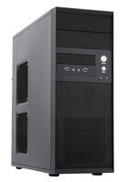 Chieftec CQ-01B-U3-OP - Midi Tower - PC - Schwarz - ATX -...