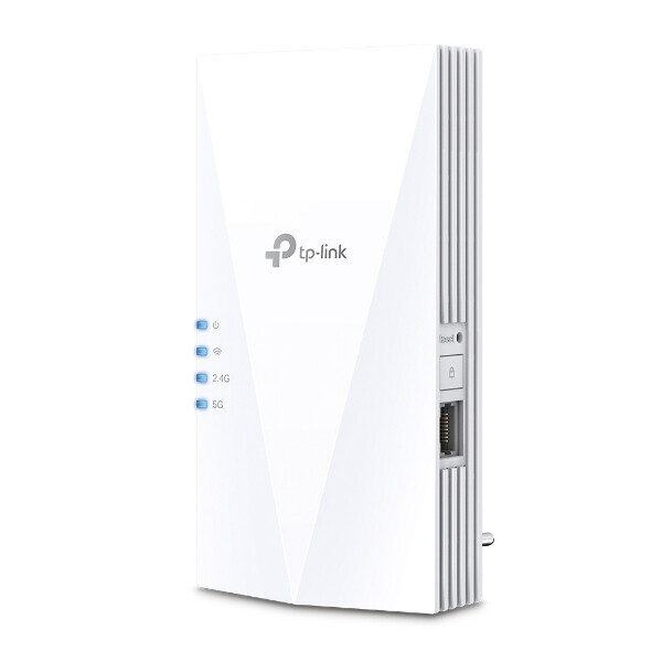 TP-LINK RE500X - Netzwerk-Repeater - 1500 Mbit/s - 1000 Mbit/s - Windows 10,Windows 7,Windows 8,Windows 8.1,Windows 98SE,Windows NT,Windows Vista,Windows XP - Extern - 20/30 dbm