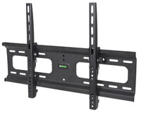 IC Intracom Universal TV-Wandhalterung - neigbar - Geeignet für Bildschirme von 37" bis 70"* und bis zu 75 kg - 177,8 cm (70") - 200 x 200 mm - 600 x 400 mm - 0 - 10° - Stahl - Schwarz