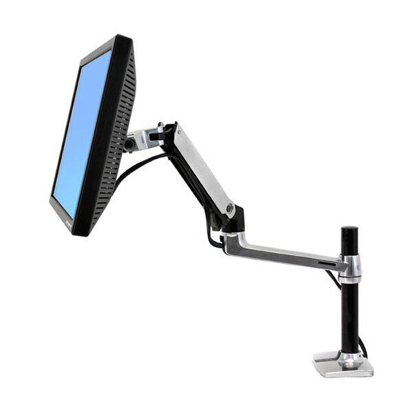 Ergotron LX Series Desk Mount LCD Arm - Tall Pole - 11,3 kg - 86,4 cm (34 Zoll) - 75 x 75 mm - 100 x 100 mm - Schwarz