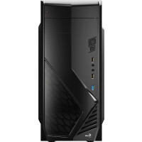 AEROCOOL ADVANCED TECHNOLOGIES Aerocool CS-1102 - Midi Tower - PC - Stahl - Schwarz - ATX,Micro ATX,Mini-ATX - 15 cm