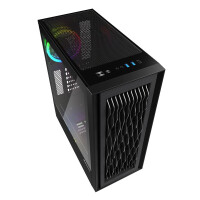 Sharkoon RGB Wave - Desktop - PC - Schwarz - ATX - micro ATX - Mini-ITX - Multi - Hinten - Vorderseite