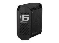 ASUS ROG Rapture GT6 AX10000 AiMesh 1 Pack - Schwarz - Intern - Mesh-Router - Leistung - 538,8 m² - Tri-Band (2,4 GHz / 5 GHz / 5 GHz)