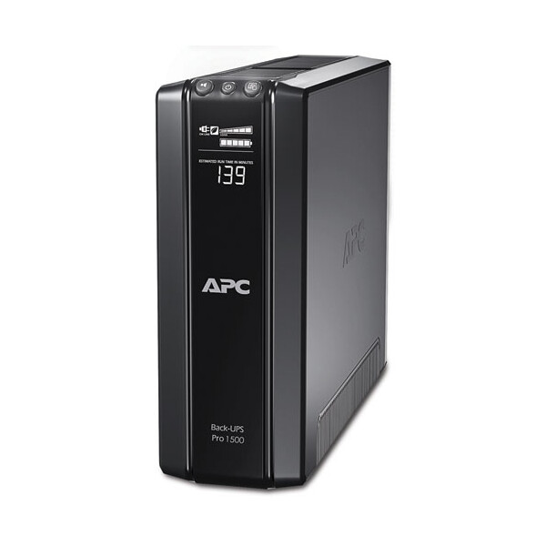 APC BR1500G-FR - 1200 VA - 865 W - 445 J - Plombierte Bleisäure (VRLA) - 8 h - Schwarz