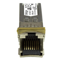 StarTech.com HP 453154-B21 kompatibel SFP Transceiver Modul - Kupfer - 1000BASE-T - Kupfer - 1000 Mbit/s - SFP - 100 m - IEEE 802.1ab - Silber