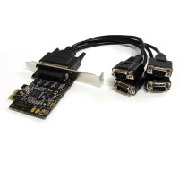 StarTech.com 4 Port Seriell RS232 PCI Express...