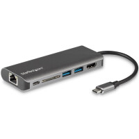 StarTech.com USB-C Multiport Adapter, tragbare USB-C...