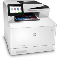 HP Color LaserJet Pro MFP M479fnw - Drucken - Kopieren - Scannen - Faxen - Mailen - Scannen an E-Mail/PDF; Automatische - geglättete Dokumentenzuführung (50 Blatt) - Laser - Farbdruck - 600 x 600 DPI - A4 - Direktdruck - Grau - Weiß