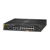 HPE 6100 12G Class4 PoE 2G/2SFP+ 139W - Managed - L3 - Gigabit Ethernet (10/100/1000) - Power over Ethernet (PoE) - Rack-Einbau - 1U