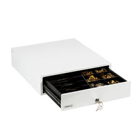 Anker Innovations AKS-ANKER MDX13E - Elektronische Geldschublade - Stahl - Weiß - Gleichstrom - 24 V - 330 mm